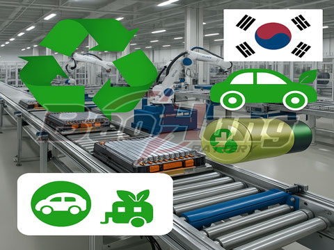 Hàn Quốc Đẩy Mạnh Sản Xuất Pin Tái Chế Cho Ô Tô – Bước Tiến Xanh