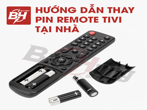 Hướng Dẫn Thay Pin Remote Tivi Tại Nhà – Nhanh Chóng, Dễ Dàng