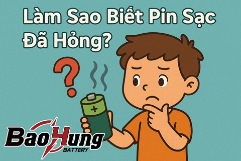 Làm Sao Biết Pin Sạc Đã Hỏng?