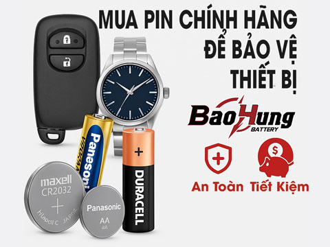Tại Sao Mua Pin Chính Hãng Để Bảo Vệ Thiết Bị – An Toàn Và Hiệu Quả