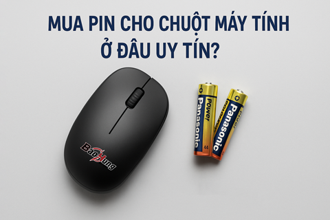 Mua Pin Cho Chuột Máy Tính Ở Đâu Uy Tín? – Chỉ Có Pin Bảo Hùng
