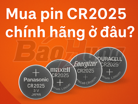 Mua Pin CR2025 Chính Hãng Ở Đâu? – Gợi Ý Địa Chỉ Uy Tín, Giá Tốt