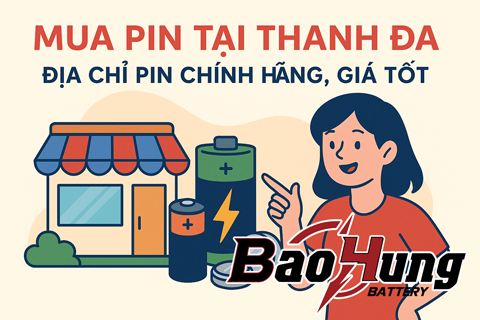 Mua Pin Tại Thanh Đa – Địa Chỉ Pin Chính Hãng, Giá Tốt