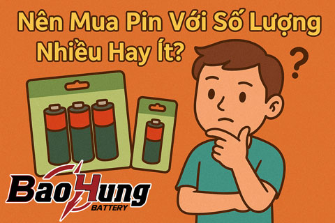Nên Mua Pin Với Số Lượng Nhiều Hay Ít