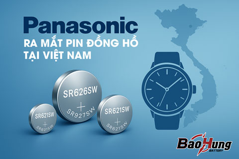 Panasonic Chuẩn Bị Ra Mắt Pin Đồng Hồ Đeo Tay Tại Việt Nam