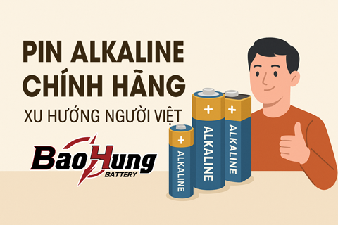 Người Dùng Việt Chuyển Sang Ưa Chuộng Pin Alkaline Chính Hãng
