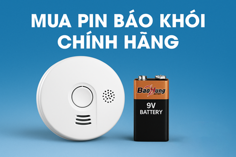 Mua Pin Báo Khói Chính Hãng Ở Đâu? Hướng Dẫn Mua Tại Pin Bảo Hùng