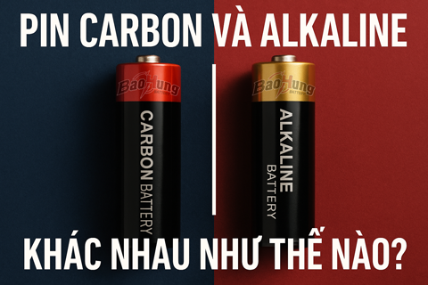 So Sánh Pin Carbon Và Pin Alkaline – Nên Dùng Loại Nào?
