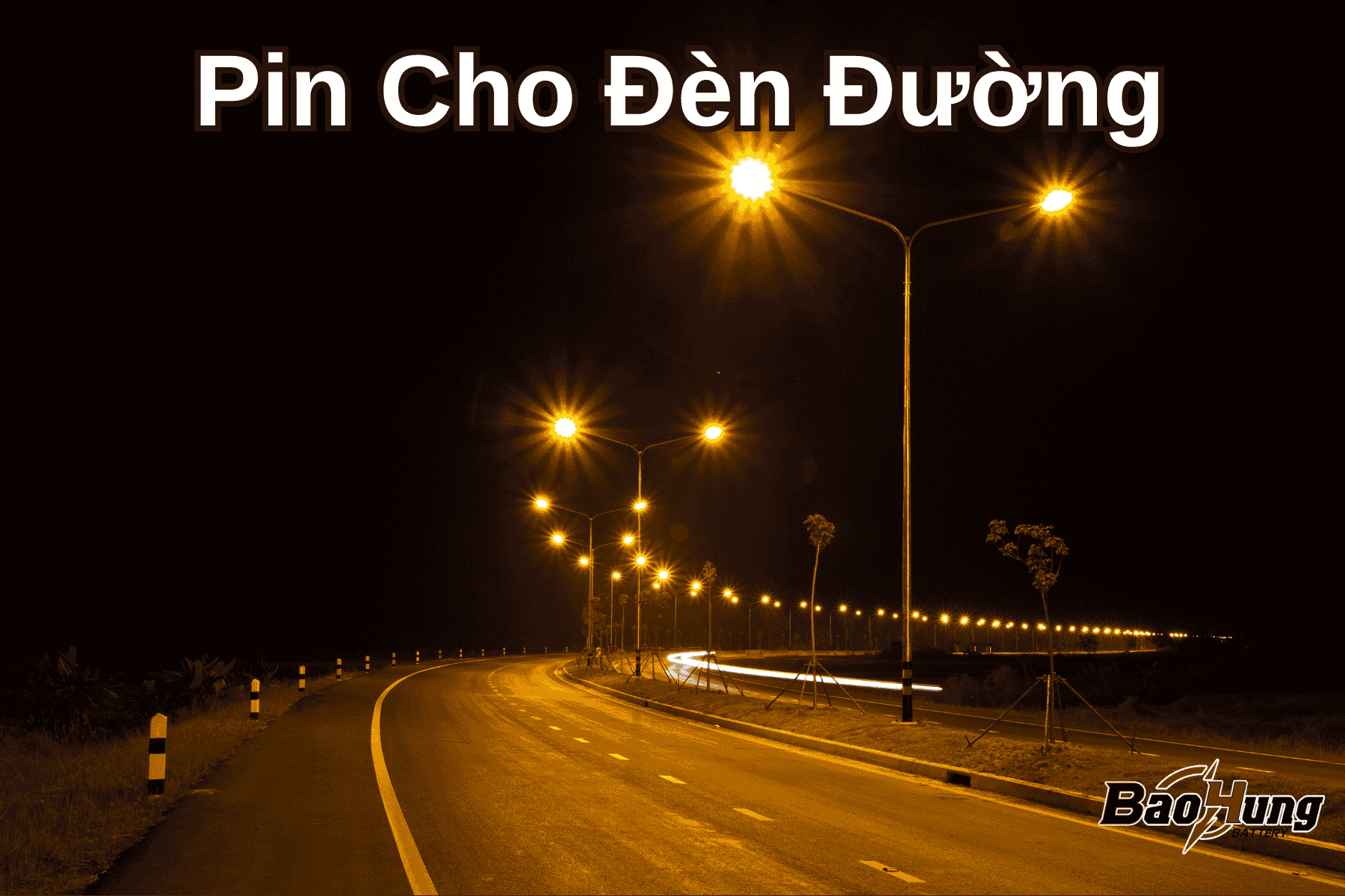 Pin Cho Đèn Đường