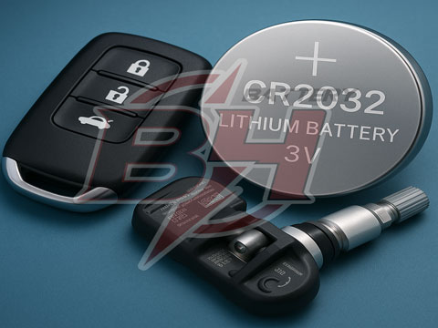 Pin CR2032 – Linh Hồn Của Smartkey Và Cảm Biến Xe Hơi