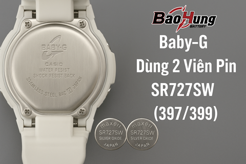 Pin Đồng Hồ Casio Baby-G – Bí Quyết Giữ Cho Đồng Hồ Hoạt Động Bền Bỉ