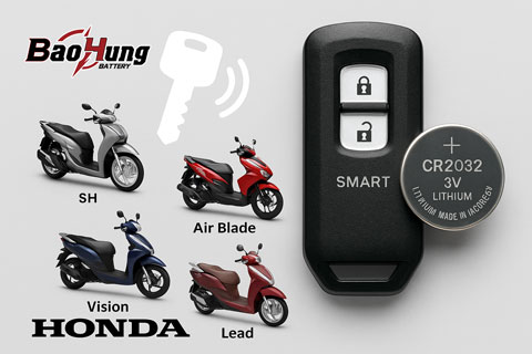 Smartkey Honda Dùng Pin Gì? Hướng Dẫn Thay Pin Đúng Chuẩn