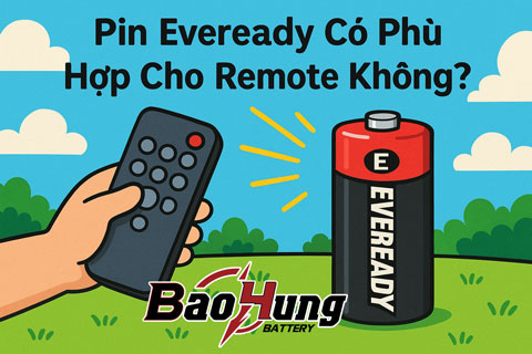 Pin Eveready Có Phù Hợp Cho Remote Không? Câu Trả Lời Từ Chuyên Gia