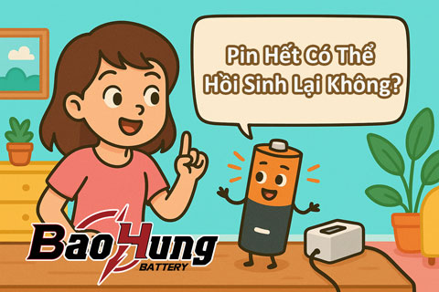 Pin Hết Có Thể Hồi Sinh Lại Không? Sự Thật Bất Ngờ Về “Hồi Sinh Pin”