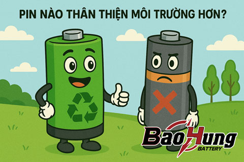 Pin Nào Thân Thiện Môi Trường Hơn? Hướng Dẫn Lựa Chọn Đúng Chuẩn Xanh