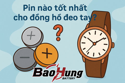 Pin Nào Tốt Nhất Cho Đồng Hồ Đeo Tay?