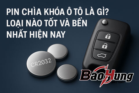 Pin Chìa Khóa Ô Tô Là Gì? Loại Nào Tốt Và Bền Nhất Hiện Nay