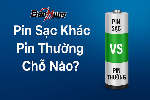 Pin Sạc Khác Pin Thường Chỗ Nào? Nên Dùng Loại Nào Cho Thiết Bị Của Bạn?