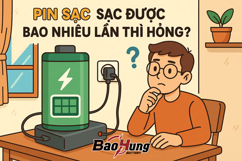 Pin Sạc – Sạc Bao Nhiêu Lần Thì Hỏng?