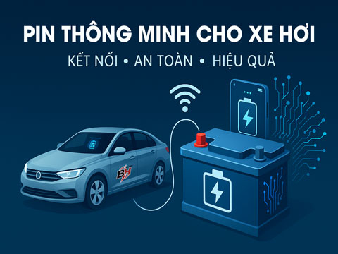 Pin Thông Minh Dành Cho Xe Hơi Đang Phát Triển Mạnh Mẽ