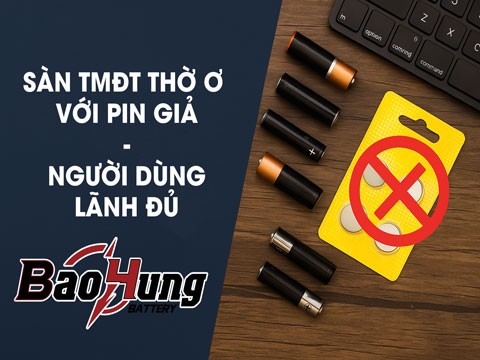 Sàn Thương Mại Điện Tử Thờ Ơ Với Pin Giả – Người Mua Lãnh Đủ