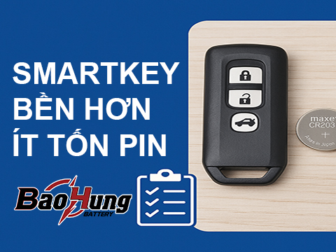 Mẹo Giúp Remote Smartkey Bền Hơn – Ít Tốn Pin