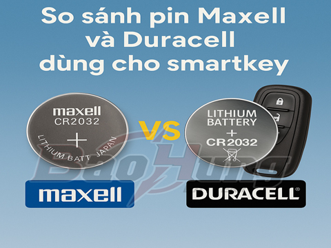 So Sánh Pin Maxell Và Duracell Dùng Cho Smartkey – Loại Nào Tốt Hơn?