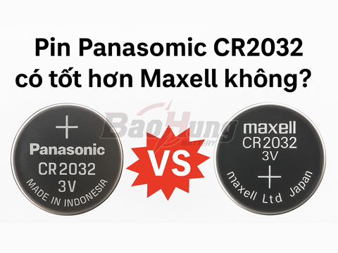 Pin Panasonic CR2032 Có Tốt Hơn Maxell Không? So Sánh Chi Tiết Cho Người Dùng Smartkey