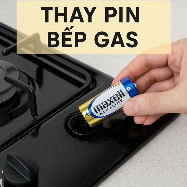 Hướng Dẫn Thay Pin Bếp Gas Đơn Giản Tại Nhà – Ai Cũng Làm Được!