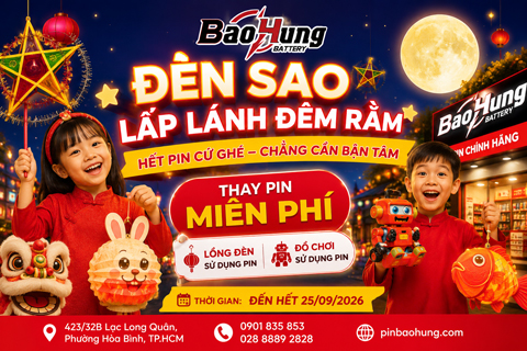 Đèn Sao Lấp Lánh Đêm Rằm – Hết Pin Cứ Ghé, Chẳng Cần Bận Tâm