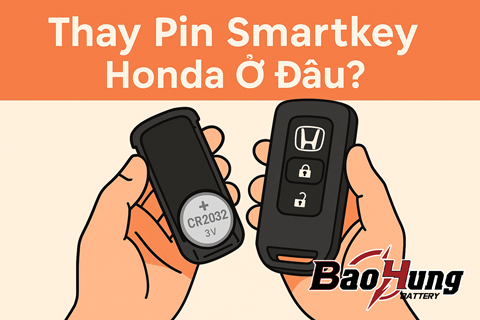 Thay Pin Smartkey Honda Ở Đâu Uy Tín, Giá Tốt?