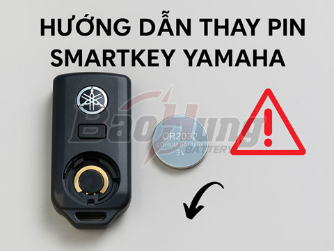 Hướng Dẫn Thay Pin Smartkey Yamaha Tại Nhà – Dễ Dàng, An Toàn