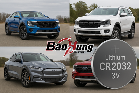 Tổng Hợp Các Loại Xe Ford Và Pin Phù Hợp