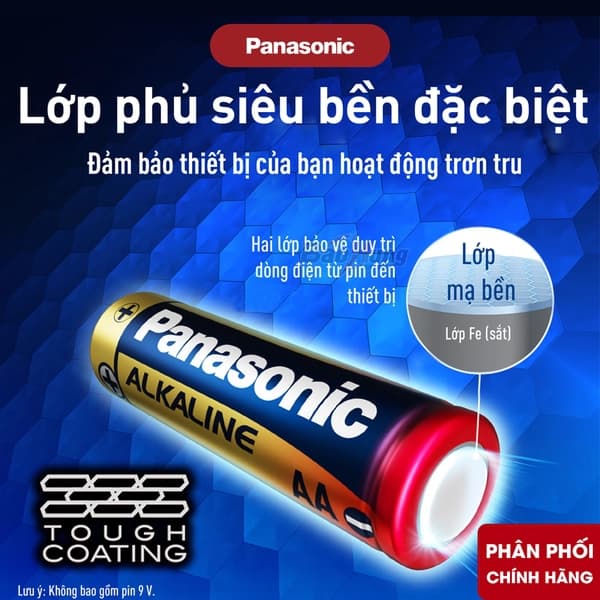 Pin Alkaline cho khóa cửa thông minh