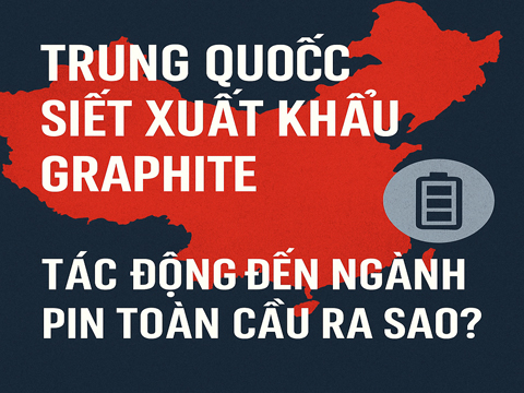 Trung Quốc Siết Xuất Khẩu Graphite – Tác Động Đến Ngành Pin Toàn Cầu Ra Sao?