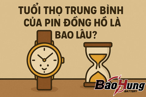 Tuổi Thọ Trung Bình Của Pin Đồng Hồ Là Bao Lâu?