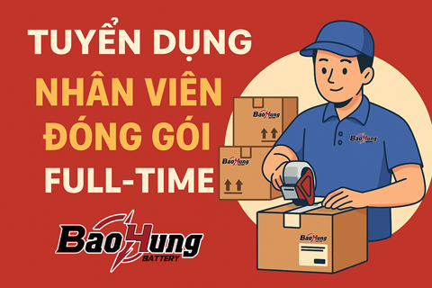 📦 TUYỂN DỤNG NHÂN VIÊN ĐÓNG GÓI FULL-TIME