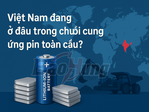 Việt Nam Đang Ở Đâu Trong Chuỗi Cung Ứng Pin Toàn Cầu?