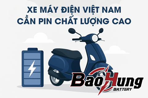 Xe Máy Điện Việt Nam Cần Pin Chất Lượng Cao Để Vận Hành Ổn Định