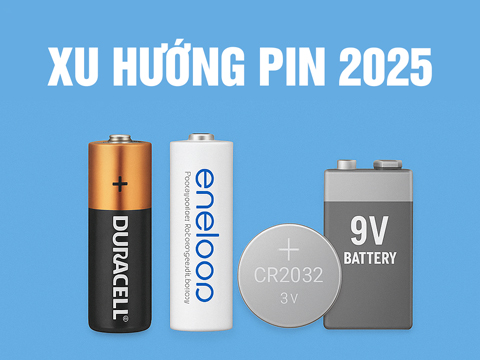 Xu Hướng Pin Năm 2025 Tại Pin Bảo Hùng – Chính Hãng, Bền Bỉ, An Toàn