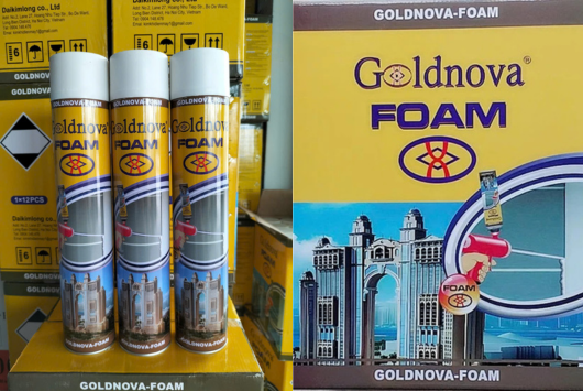 Cách dùng keo foam keo bọt