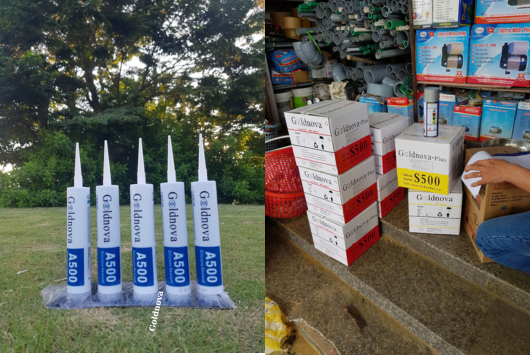 keo silicone Goldnova dầu mỡ