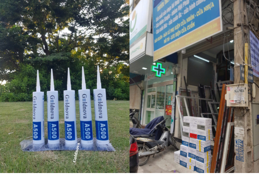 keo silicone Goldnova chất lượng Nhật