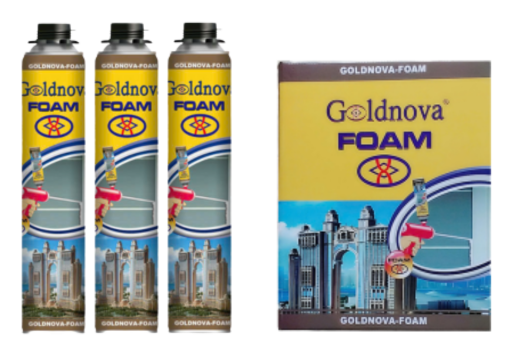 mẹo dùng keo foam Goldnova