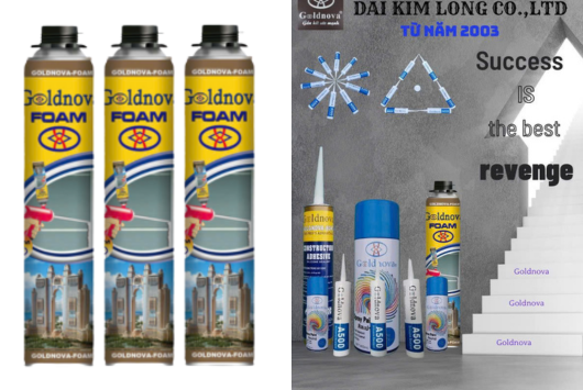 Keo foam siêu bền Goldnova