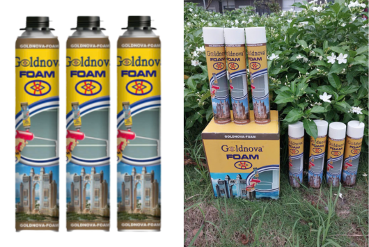 Keo foam không độc hại Goldnova