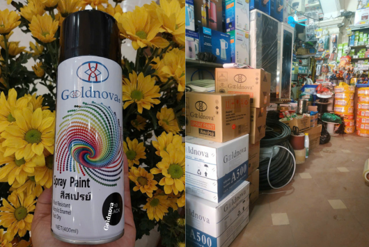 Sơn phun nhiều màu sắc