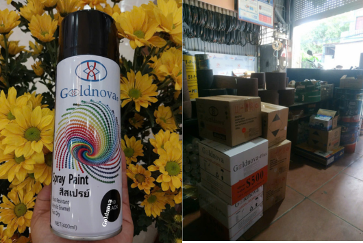 Sơn xịt tủ lạnh quạt trần