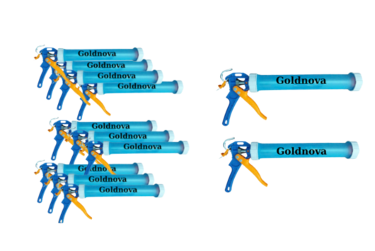 súng bơm keo Goldnova bị tràn