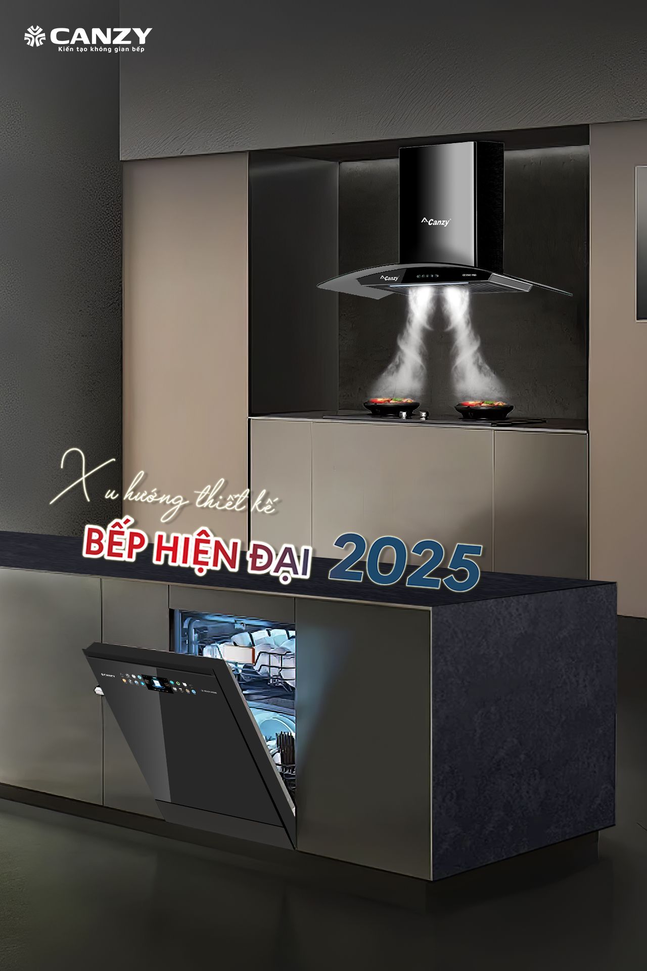 Xu Hướng Thiết Kế Bếp Hiện Đại 2025